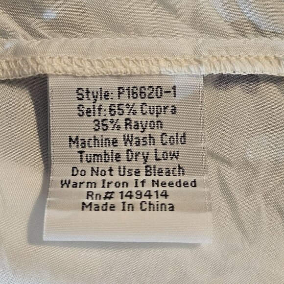 Johnny Was Women’s Ivory S Artisanal Core Cottage Boho Chic Rayon Summer Top - Picture 13 of 14